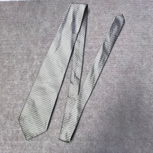 RC Gray Striped Silk Tie‎ Handmade Woven Classic Men's Necktie Business Workwear